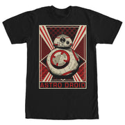 Men's Star Wars The Force Awakens Astro Droid BB-8  Adult T-Shirt