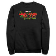 Men's Guardians of the Galaxy Holiday Special Red and Green Logo  Adult Sweatshirt