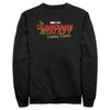 Men's Guardians of the Galaxy Holiday Special Red and Green Logo  Adult Sweatshirt