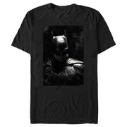 Men's The Batman Dark Night Poster  Adult T-Shirt