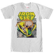 Men's Marvel Classic Iron Fist Punch  Adult T-Shirt