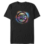 Men's The Late Late Show with James Corden Drop the Mic Spray Paint  Adult T-Shirt