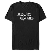 Men's Squid Game Logo Black  Adult T-Shirt