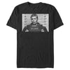 Men's Supernatural Dean Prison Mugshot  Adult T-Shirt