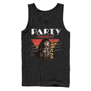 Men's Star Wars Chewbacca Party Animal  Adult Tank Top