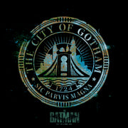 Men's The Batman City of Gotham  Adult T-Shirt