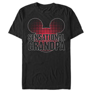 Men's Mickey & Friends Sensational Grandpa  Adult T-Shirt