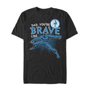 Men's Marvel Father's Day Panther  Adult T-Shirt