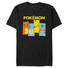 Men's Pokemon Character Boxes  Adult T-Shirt