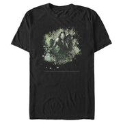 Men's The Lord of the Rings Fellowship of the Ring Aragorn Paint Splatter  Adult T-Shirt