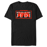 Men's Star Wars: Return of the Jedi Return of the Jedi Red and White Logo  Adult T-Shirt