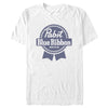 Men's Pabst Blue Ribbon Logo  Adult T-Shirt