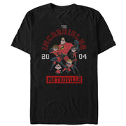 Men's The Incredibles Metroville Family  Adult T-Shirt