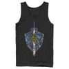 Men's Nintendo Legend of Zelda Hidden Pattern  Adult Tank Top