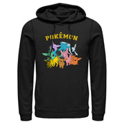 Men's Pokemon Eeveelutions  Adult Pull Over Hoodie