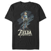 Men's Nintendo Legend of Zelda Princess Oil Paint  Adult T-Shirt