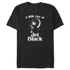 Men's Wednesday A Little Ray of Jet Black  Adult T-Shirt