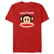 Men's Paul Frank Logo Julius  Adult T-Shirt