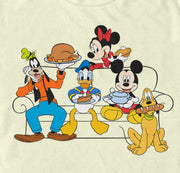 Men's Mickey & Friends Friendsgiving Celebration  Adult T-Shirt