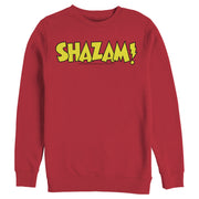 Men's Justice League Shazam Logo  Adult Sweatshirt