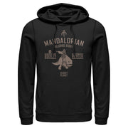 Men's Star Wars: The Mandalorian Blurgg Rider  Adult Pull Over Hoodie