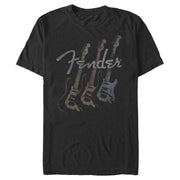 Men's Fender Triple Fret Logo  Adult T-Shirt