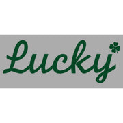 Men's Lost Gods St. Patrick's Day Lucky Cursive  Adult T-Shirt