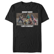 Men's Power Rangers Contact Lens Meme  Adult T-Shirt