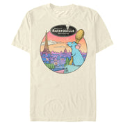 Men's Ratatouille View of Paris  Adult T-Shirt