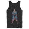 Men's Superman Bold Hero Pose  Adult Tank Top