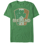 Men's Lost Gods Ireland Flag Clover  Adult T-Shirt