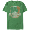 Men's Lost Gods Ireland Flag Clover  Adult T-Shirt