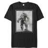 Men's Marvel Avengers: Infinity War Thanos Grayscale  Adult T-Shirt