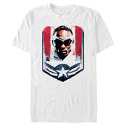 Men's Marvel The Falcon and the Winter Soldier Captain America Falcon  Adult T-Shirt