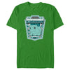 Men's Pokemon Bulbasaur Metallic Badge  Adult T-Shirt