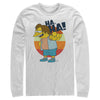 Men's The Simpsons Nelson Laugh  Adult Long Sleeve Shirt