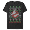 Men's Ghostbusters Ugly Christmas Logo  Adult T-Shirt