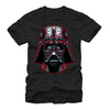 Men's Star Wars Darth Vader Helmet Markings  Adult T-Shirt