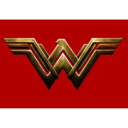 Men's Zack Snyder Justice League Wonder Woman Logo  Adult T-Shirt