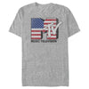 Men's MTV 3D Flag Logo  Adult T-Shirt