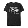 Men's Star Wars Rogue One Rebellions Built on Hope  Adult T-Shirt