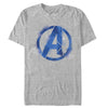 Men's Marvel Avengers: Endgame Smudged Logo  Adult T-Shirt