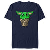 Men's Star Wars: The Mandalorian Grogu Ice Cream Cone  Adult T-Shirt