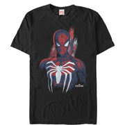 Men's Marvel Gamerverse Spider-Man Streak  Adult T-Shirt