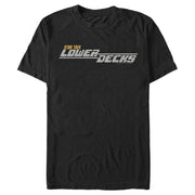 Men's Star Trek: Lower Decks Animated Series Logo  Adult T-Shirt