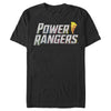 Men's Power Rangers Lightning Bolt Logo  Adult T-Shirt