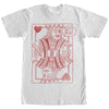 Men's Lost Gods King of Hearts Wink  Adult T-Shirt