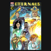 Men's Marvel Eternals Comic Book Cover  Adult Long Sleeve Shirt