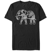 Women's CHIN UP Zen Elephant  Adult Boyfriend Tee