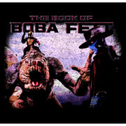 Men's Star Wars: The Book of Boba Fett Cad Bane Rancor and Boba Standoff  Adult Sweatshirt